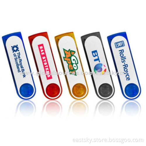 Swivel Style USB Drive, Wholesale, Capless Swivel Twist, Two-year WarrantyNew